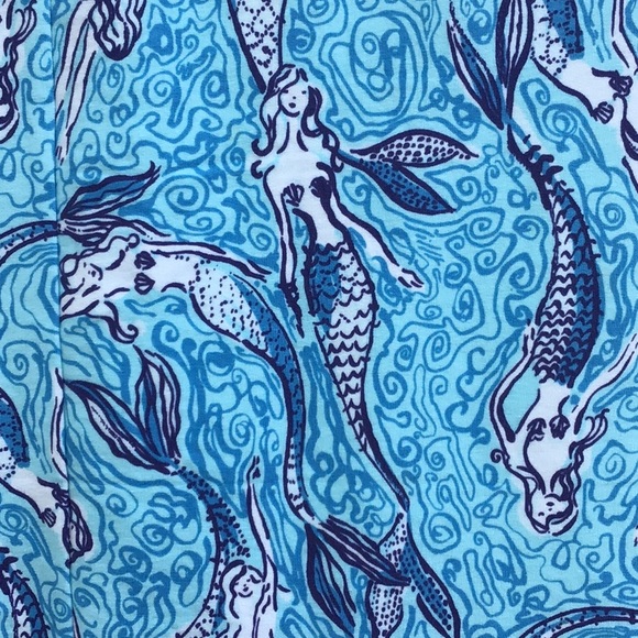 Lilly Pulitzer Nice Tail Haley Dress Mermaid Print - Picture 6 of 7